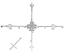Ground plan of the safety beacon, 1844. Creator: Unknown