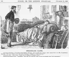 Groundless Alarm 1865. Creator: George du Maurier