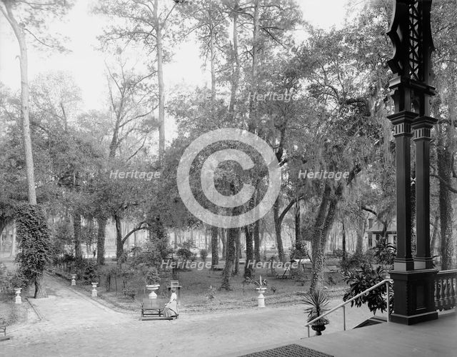 Grounds at the Pine Forest Inn, Summerville, S.C., c1904. Creator: Unknown.