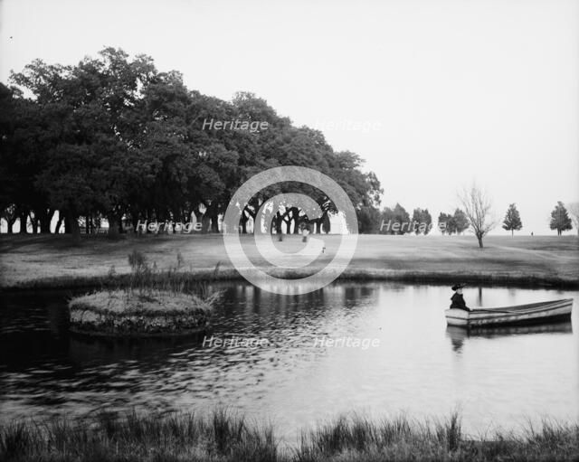 Grounds at country club, Charleston, S.C., between 1900 and 1905. Creator: Unknown.
