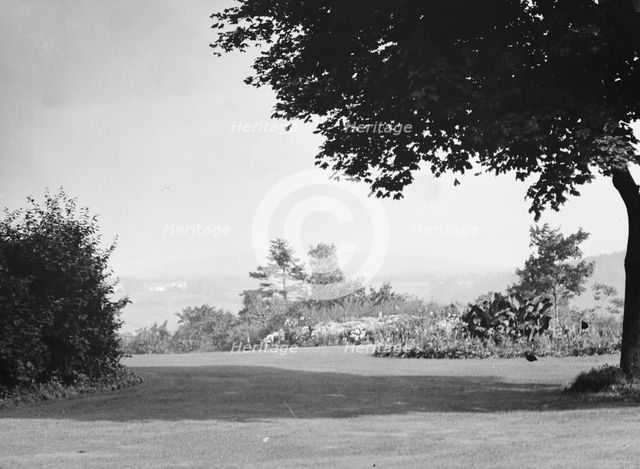 Grounds of the Baldrige estate, 1931 July 25. Creator: Arnold Genthe.