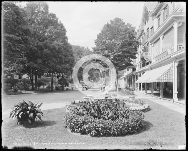 Grounds of the Kittatinny House, Delaware Water Gap, Pa., c1905. Creator: Unknown.