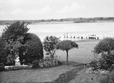 Grounds of "The Shallows," property of Lucien Hamilton Tyng, Southampton, Long Island, 1931 Creator: Arnold Genthe