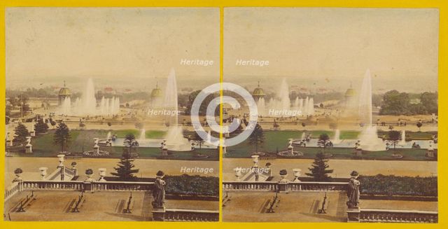 Grounds of Crystal Palace, 1851. Creator: Unknown.