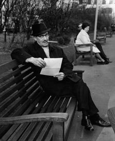 Groucho Marx (1890-1977), American comedian, 1965. Creator: Unknown