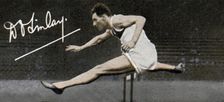 Group Captain Donald Don Osborne Finlay, Great Britain and Olympic hurdler, 1935