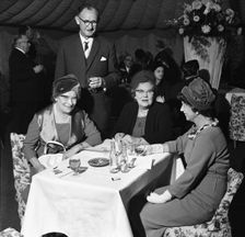 Group at a social function, Spillers Foods, Gainsborough, Lincolnshire, 1962. Creator: Michael Walters