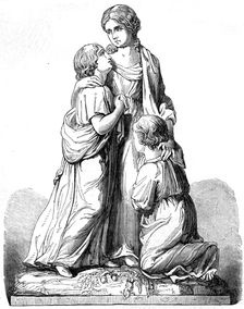 Group for the School of Industry for Female Orphans, Grove-Road, St. John's Wood..., 1854. Creator: Unknown
