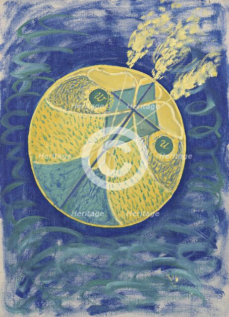 Group I, No. 7. Primordial Chaos, 1906-1907. Creator: Hilma af Klint (1862-1944).