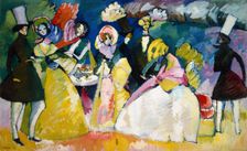 Group in Crinolines (Reifrockgesellschaft), 1909