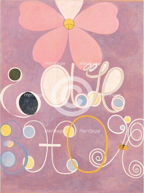 Group IV, No. 5, The Ten Largest, Adulthood, 1907. Creator: Hilma af Klint (1862-1944).