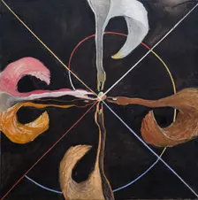 Group IX SUW, The Swan No. 7, 1915. Creator: Hilma af Klint (1862-1944)