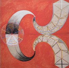 Group IX SUW, The Swan No. 9, 1915. Creator: Hilma af Klint (1862-1944)
