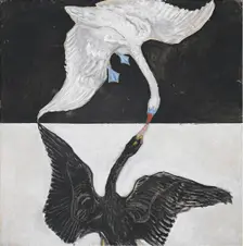 Group IX/SUW, No. 1, The Swan, No. 1, 1914-1915. Creator: Hilma af Klint (1862-1944)