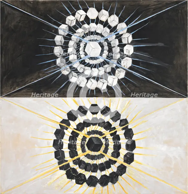 Group IX/SUW, No. 8, The Swan, No. 8, 1914-1915. Creator: Hilma af Klint (1862-1944).