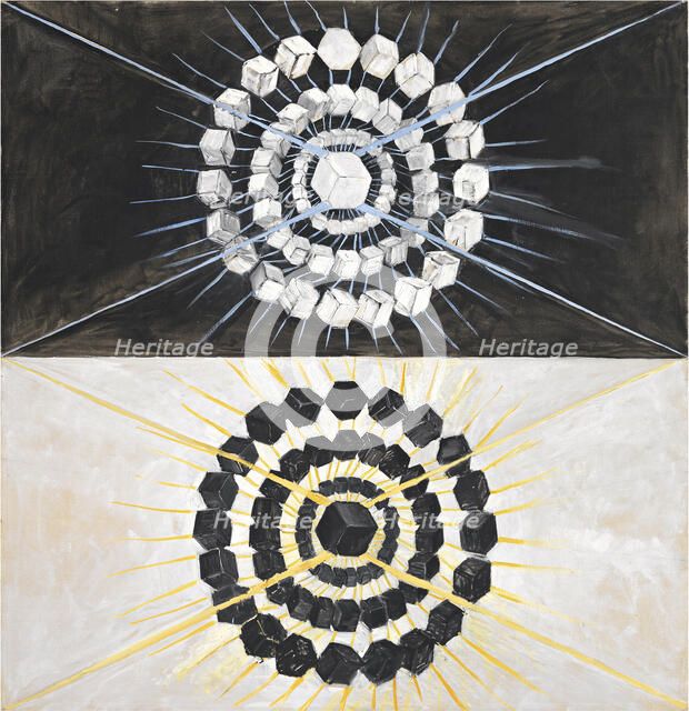 Group IX/SUW, No. 8, The Swan, No. 8, 1914-1915. Creator: Hilma af Klint (1862-1944).