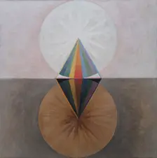 Group IX/SUW, The Swan, No. 12, 1915. Creator: Hilma af Klint (1862-1944)