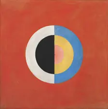 Group IX/SUW, The Swan, No. 17 , 1914-1915. Creator: Hilma af Klint (1862-1944)