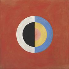 Group IX/SUW, The Swan, No. 17 , 1914-1915. Creator: Hilma af Klint (1862-1944)