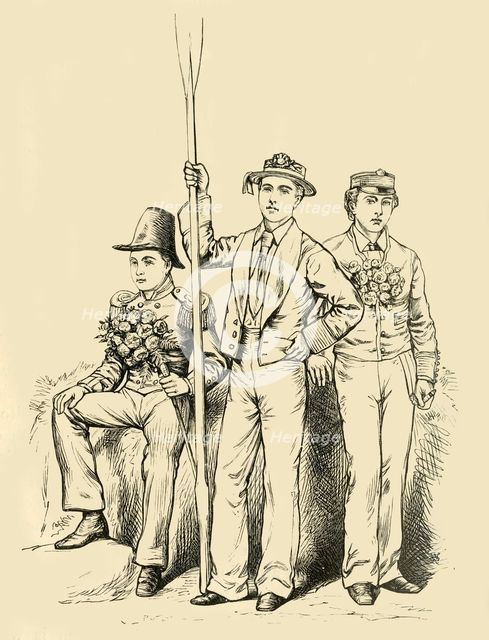 'Group on the Fourth of June', 1911. Creator: Unknown.