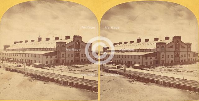 Group of 11 Stereograph Views of the 1869 and 1872 World Peace Jubilees, Boston, M..., 1850s-1910s. Creator: William Gibbons Preston.