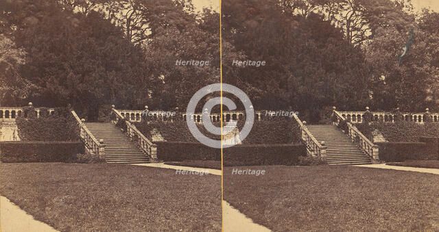 Group of 13 Early Stereograph Views of British Castles, 1860s-80s. Creator: London Stereoscopic & Photographic Co.