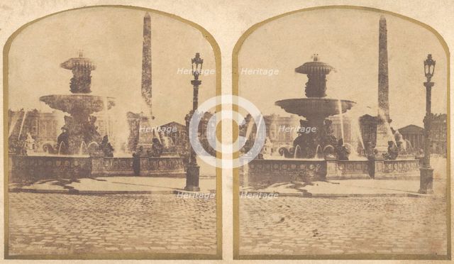 [Group of 17 Early Calotype Stereograph Views], 1840s-50s., 1840s-50s. Creator: Unknown.