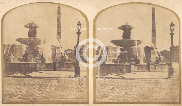 [Group of 17 Early Calotype Stereograph Views], 1840s-50s., 1840s-50s. Creator: Unknown.