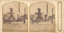 Group of 17 Early Calotype Stereograph Views, 1840s-50s. Creator: Unknown