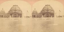 Group of 3 Stereograph Views of the 1901 Pan American Exposition, Buffalo, New York, 1850s-1910s. Creators: James M Davis, Kilburn Brothers