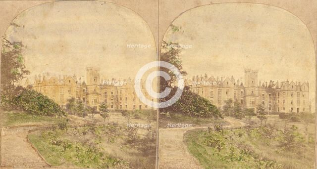 Group of 5 Early Stereograph Views of British Hotels and Inns, 1860s-80s. Creator: Unknown.
