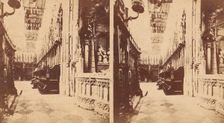 Group of 5 Stereograph Views of Westminster Abbey, London, England, 1850s-1910s. Creator: George W Griffith