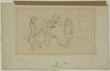 Group of Children, n.d. Creator: Catherine Greenaway