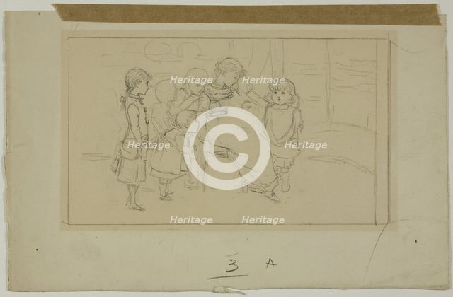 Group of Children, n.d. Creator: Catherine Greenaway.