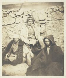Group of Croat Chiefs, 1855. Creator: Roger Fenton