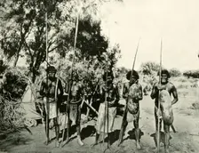 Group of Aboriginal Men, Queensland, Australia, 1901. Creator: Unknown