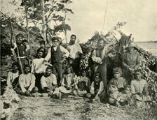 Group of Aboriginal People, Lake Tyers, Victoria, Australia 1901. Creator: Unknown