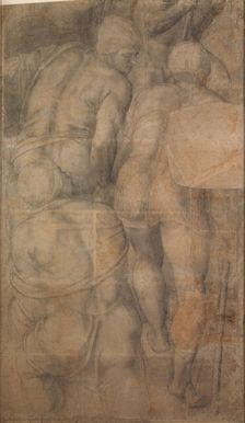 Group of Armigers (Soldiers) , c1546. Creator: Buonarroti, Michelangelo (1475-1564)