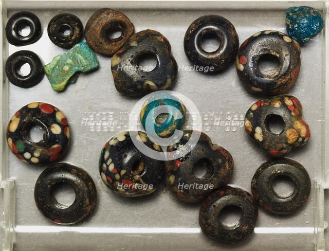 Group of Beads, 2nd Century AD. Creator: Unknown.