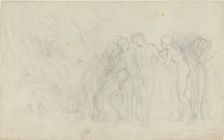 Group of Female Figures. Creator: John Flaxman