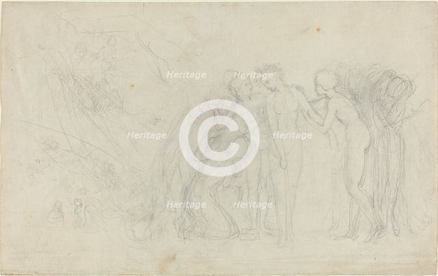 Group of Female Figures. Creator: John Flaxman.