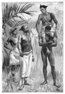 Group of Ka-Lundas 19th century