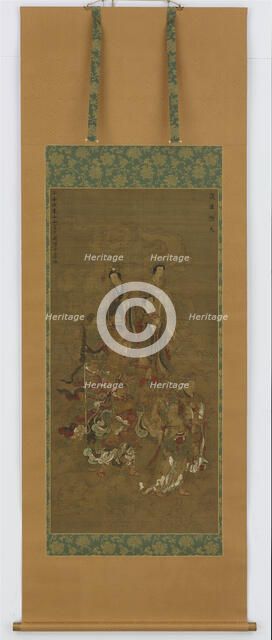 Group of Heavenly Beings, Nanbokucho period, 14th-15th century. Creator: Unknown.