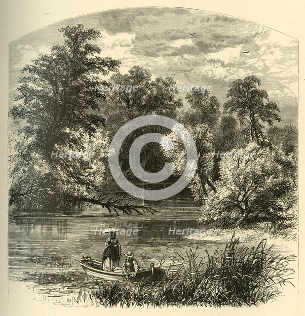 'Group of Islets', 1874.  Creator: Alfred Waud.