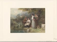 Group of Italian fisherwomen, 1835-1892. Creator: Karel Frans Philippeau