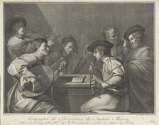 Group of Musicians, 1784. Creator: Giovanni Battista Cecchi