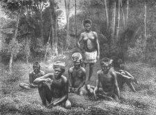 Group of Natives of New Caledonia; Some Account of New Caledonia 1875. Creator: Unknown