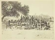 Group of Pah-Ute Indians, Nevada, 1871. Creator: Tim O'Sullivan