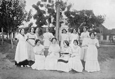 Group of Paraguayan women, Carapegua, Paraguay, 1911