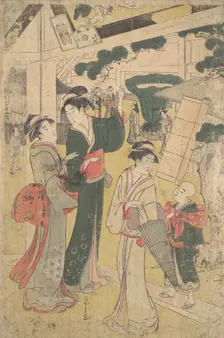 Group of women. Creator: Hosoda Eishi